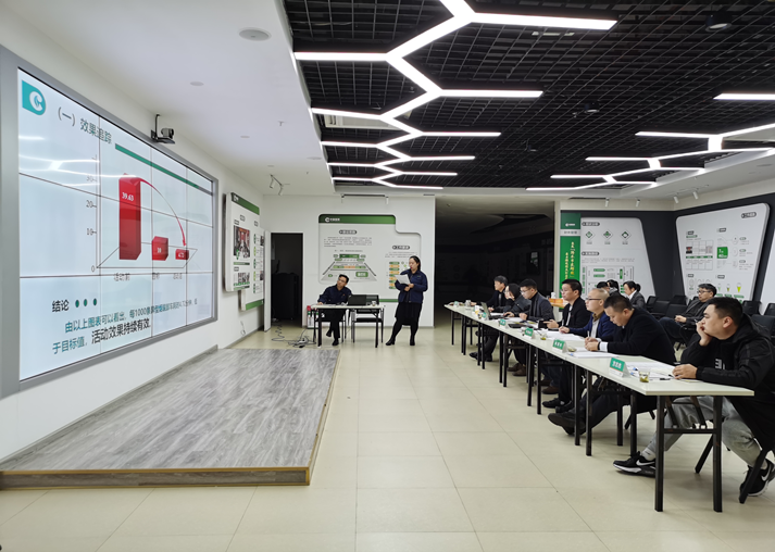 我司協(xié)助企業(yè)開展年度QC、精益課題成果評審活動(dòng)